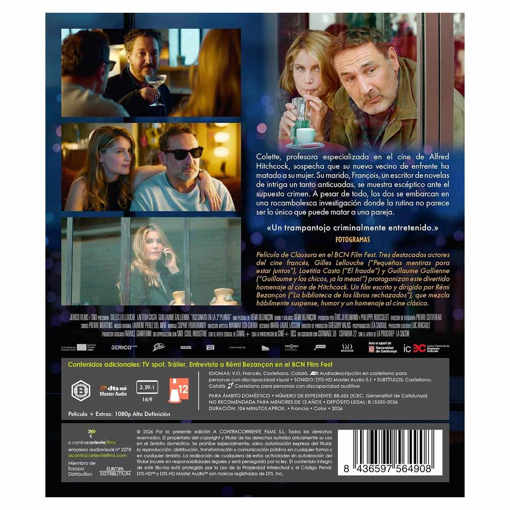 Asesinato en la 3.ª Planta Blu-Ray
