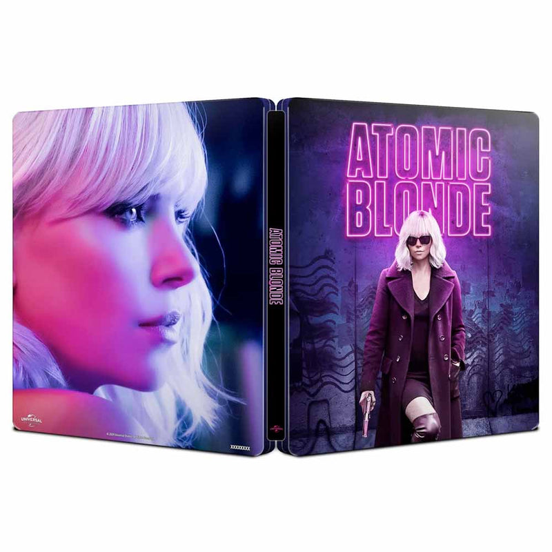 Atomic Blonde Collector's Edition Steelbook 4K UHD + Blu-Ray (UK Import)