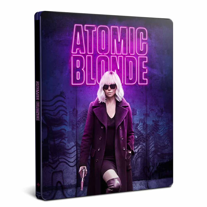 Atomic Blonde Steelbook 4K + Blu-Ray (UK Import)