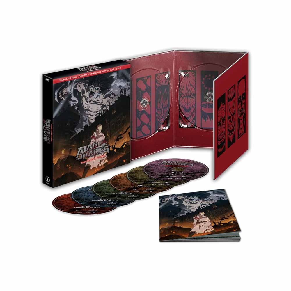 Ataque a los Titanes - Temporada Final Completa Blu-Ray