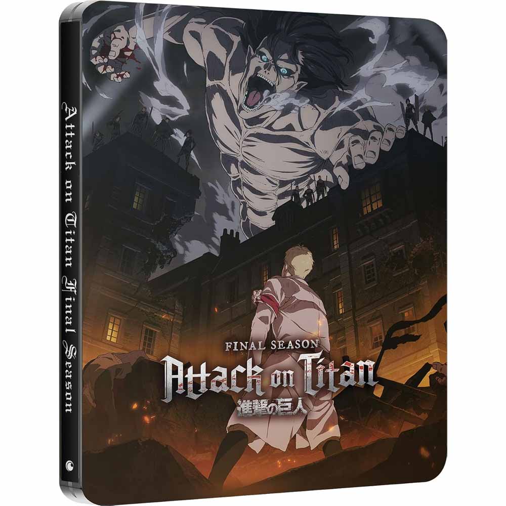Attack on Titan: Final Season (Limited Edition Steelbook) Blu-Ray (UK Import) Crunchyroll