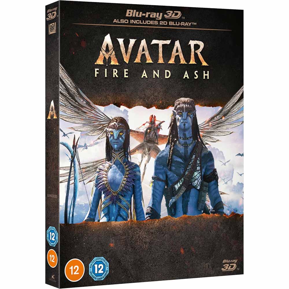 
  
  Avatar: Fire And Ash Blu-Ray 3D + Blu-Ray (UK Import)
  
