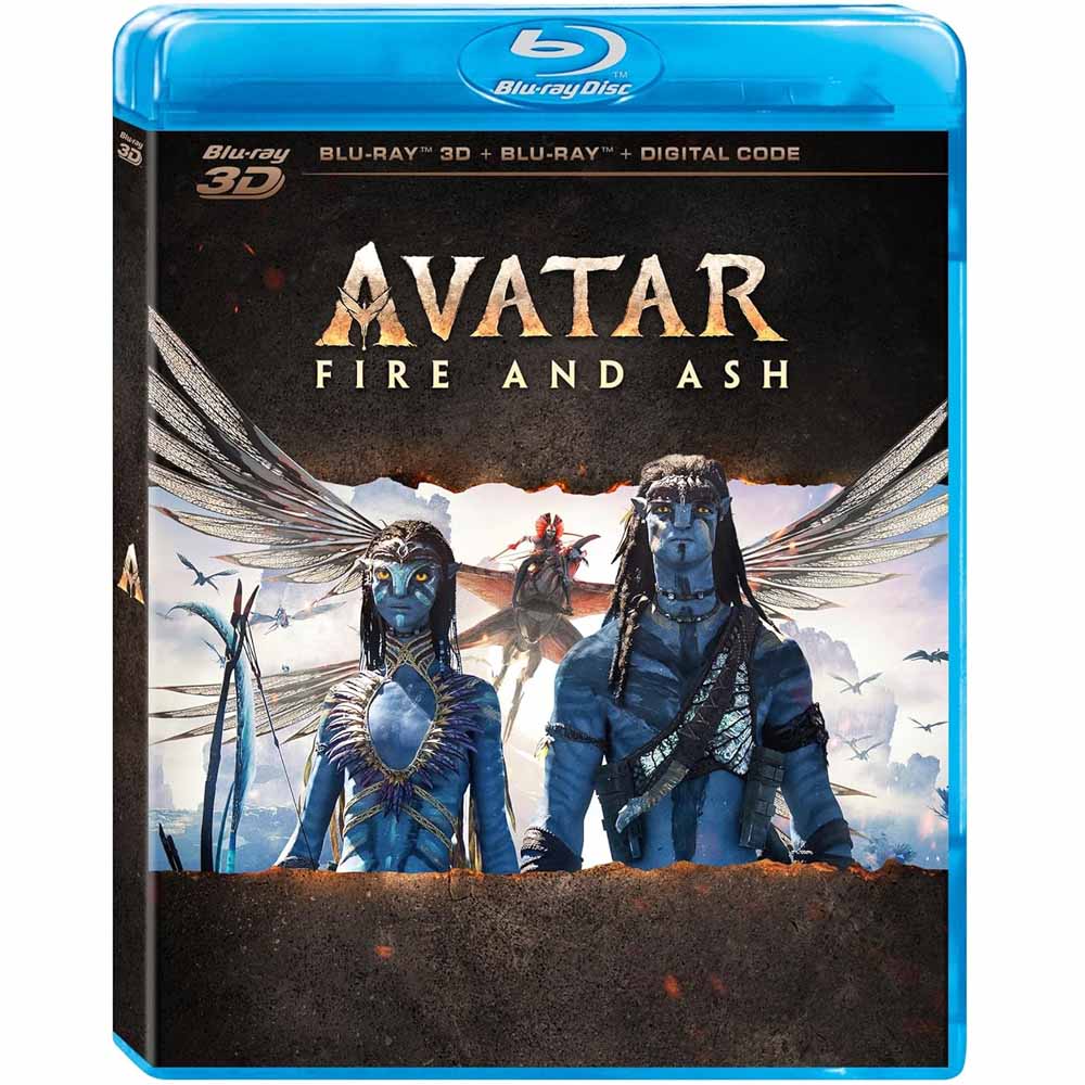Avatar: Fire And Ash (+ Slipcover) Blu-Ray 3D + Blu-Ray (US Import)
