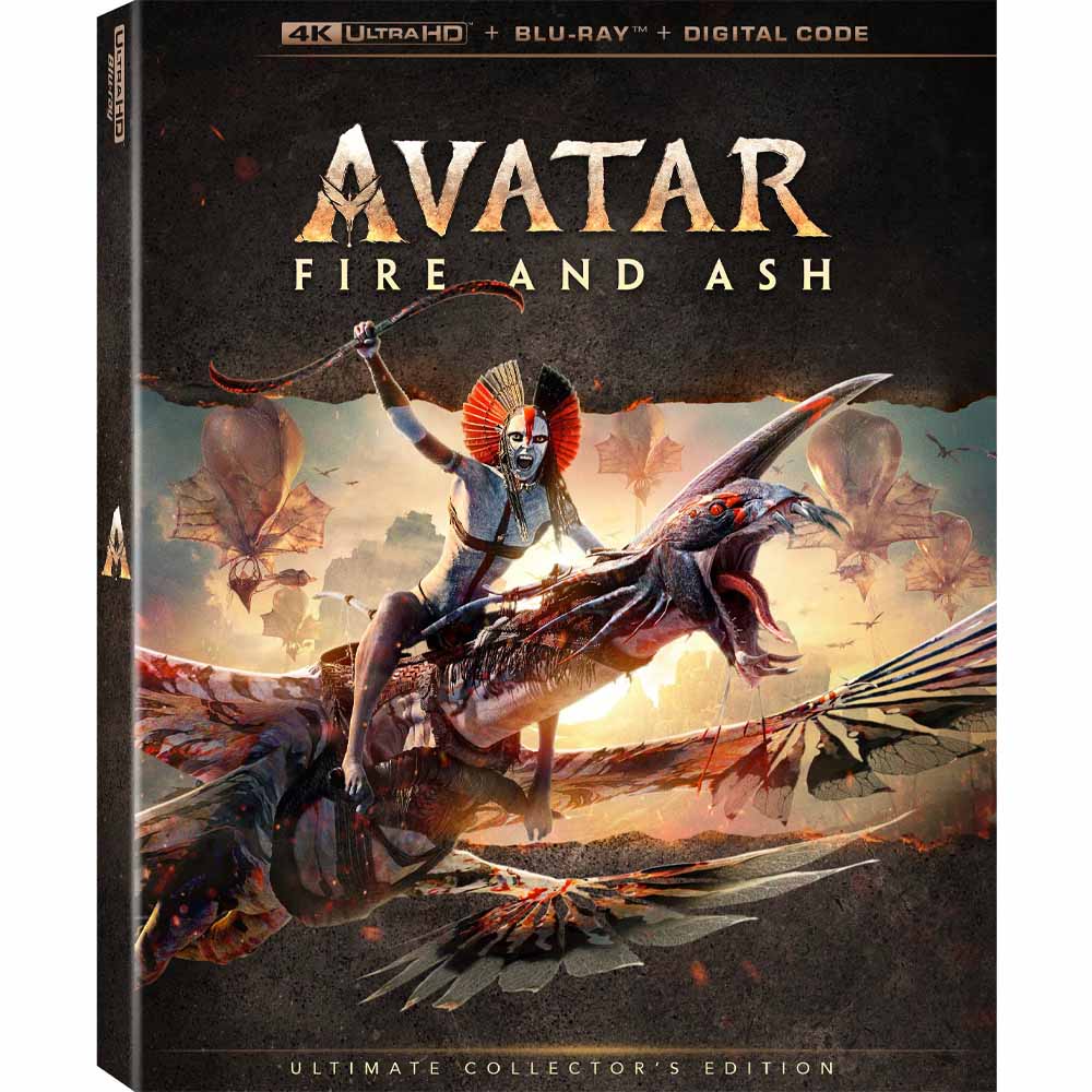 
  
  Avatar: Fire And Ash 4K UHD + Blu-Ray (US Import)
  
