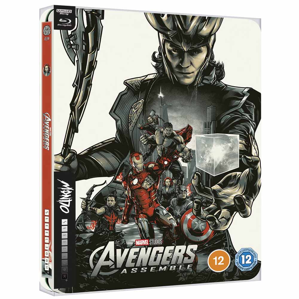 
  
  Avengers Assemble - Mondo (Steelbook) 4K UHD + Blu-Ray (UK Import)
  
