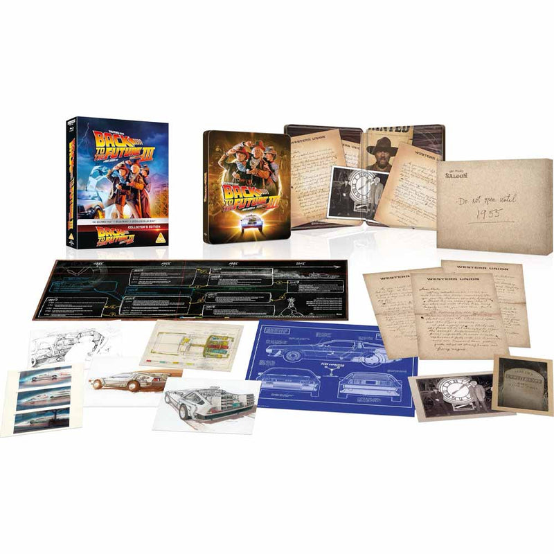 Back to the Future Part III 4K UHD + Blu-Ray (UK Import)