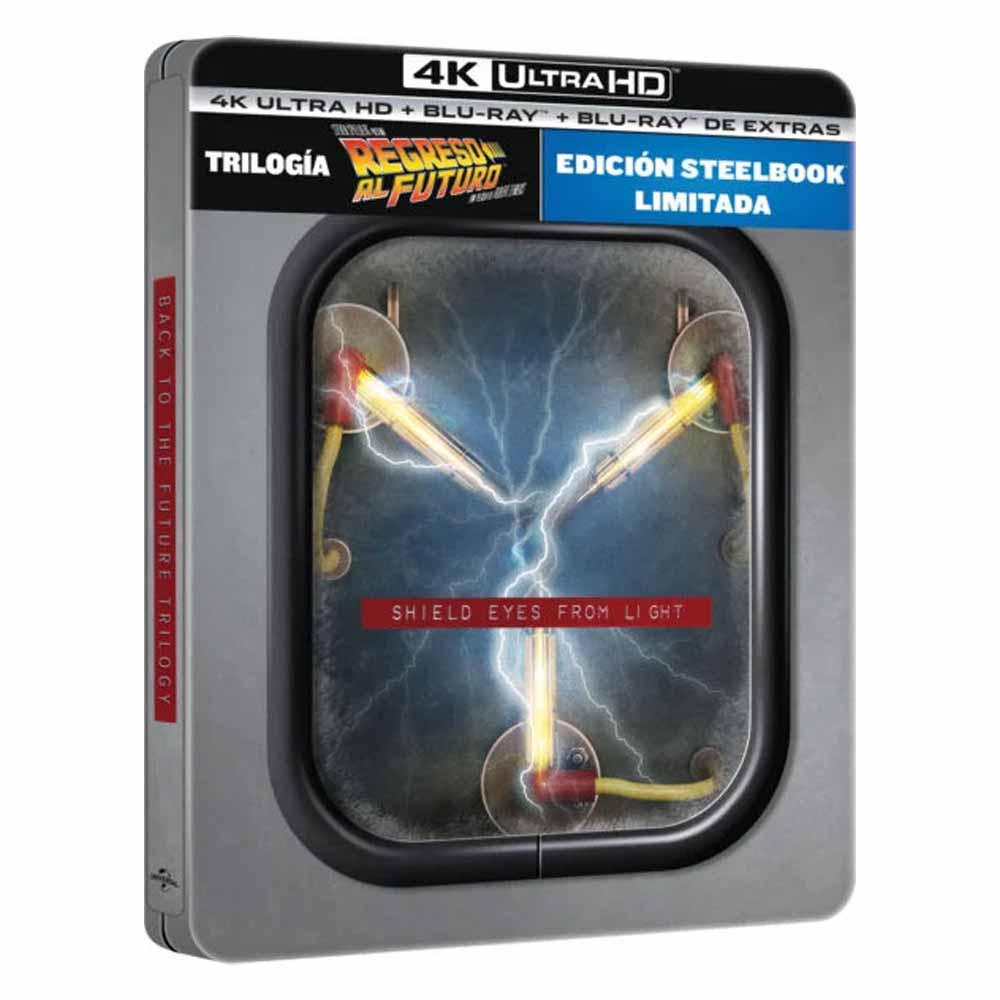
  
  Trilogía Regreso al Futuro - Edición Metálica 4K UHD + Blu-Ray
  
