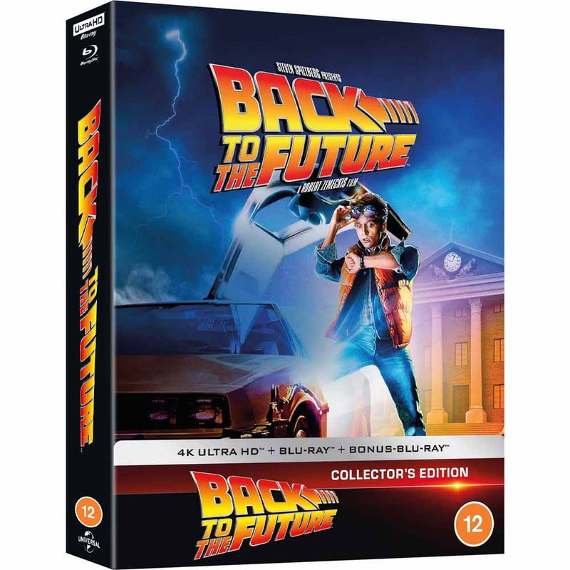 Back to the Future (Limited Collector's Edition + Steelbook) 4K UHD + Blu-Ray (UK Import)