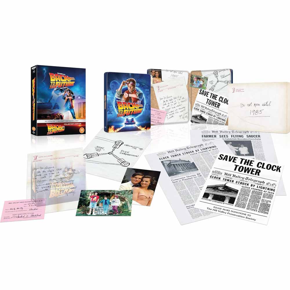 Back to the Future (Limited Collector's Edition + Steelbook) 4K UHD + Blu-Ray (UK Import)