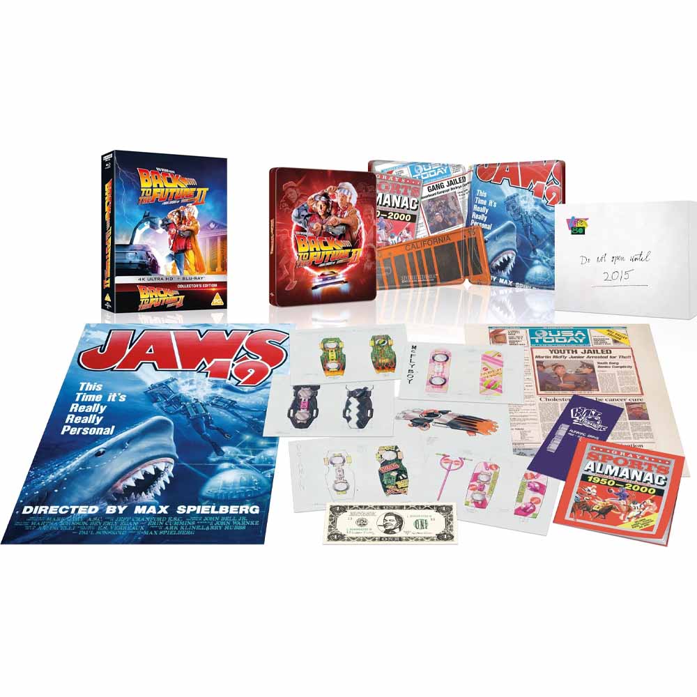 Back to the Future Part II (Limited Collector's Edition + Steelbook) 4K UHD + Blu-Ray (UK Import)