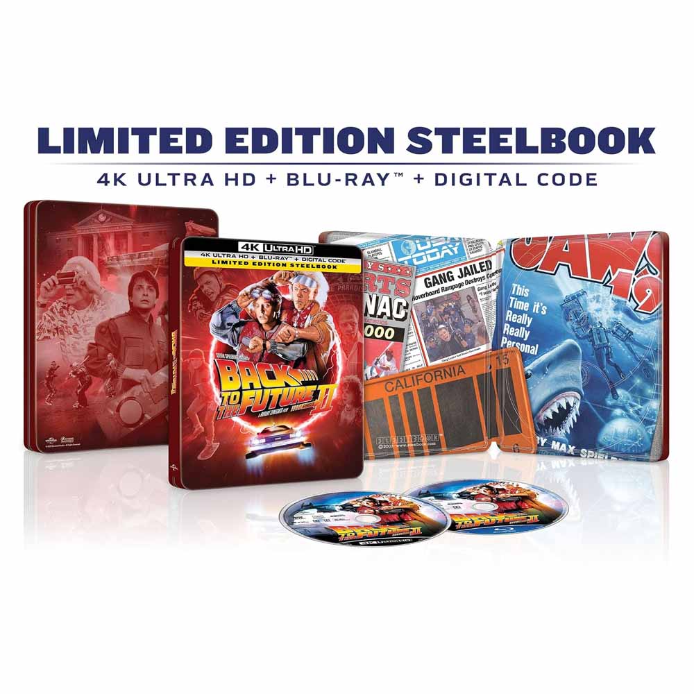 Back to the Future Part II (Steelbook) 4K UHD + Blu-Ray (US Import) Universal