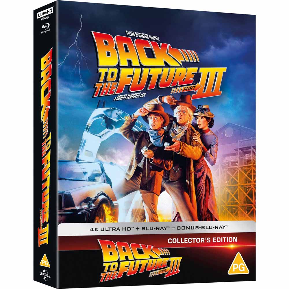 
  
  Back to the Future Part III (Limited Collector's Edition + Steelbook) 4K UHD + Blu-Ray (UK Import)
  
