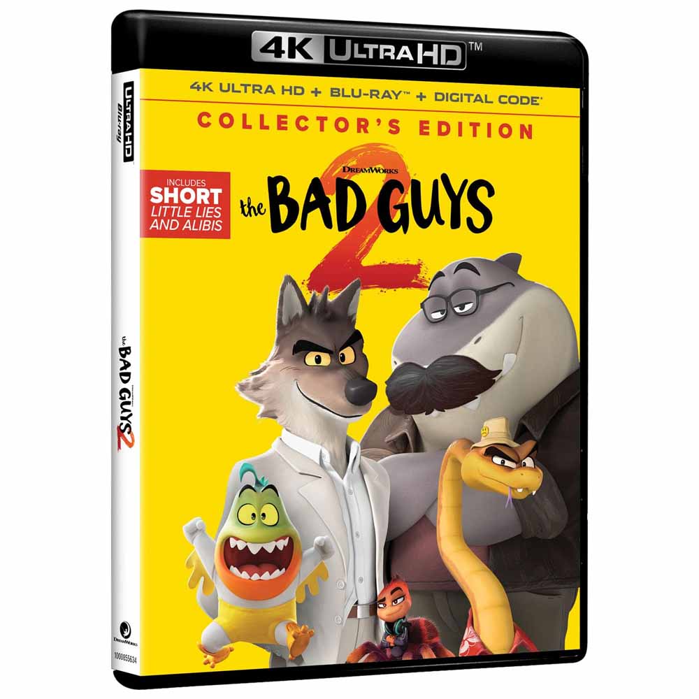 
  
  The Bad Guys 2 (+Slipcover)  4K UHD + Blu-Ray (US Import)
  

