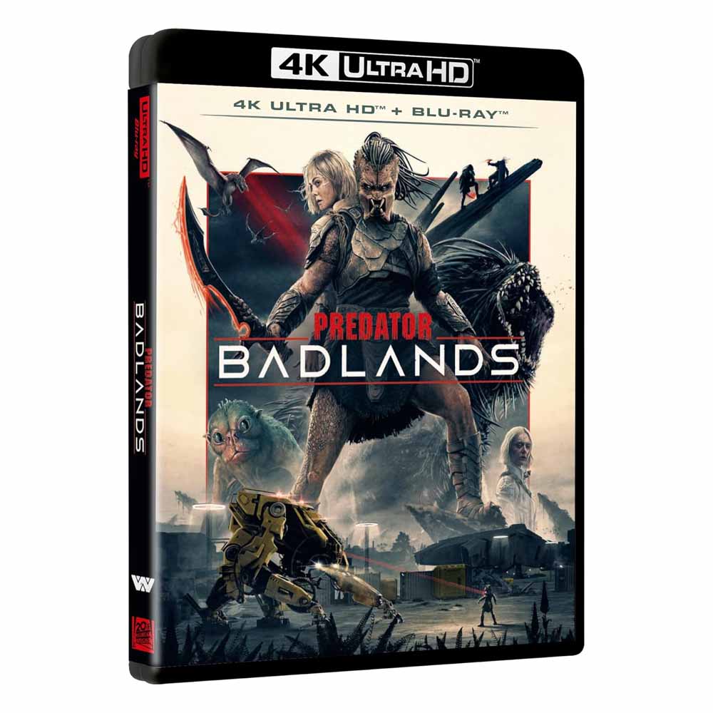 
  
  Predator: Badlands 4K UHD + Blu-Ray
  
