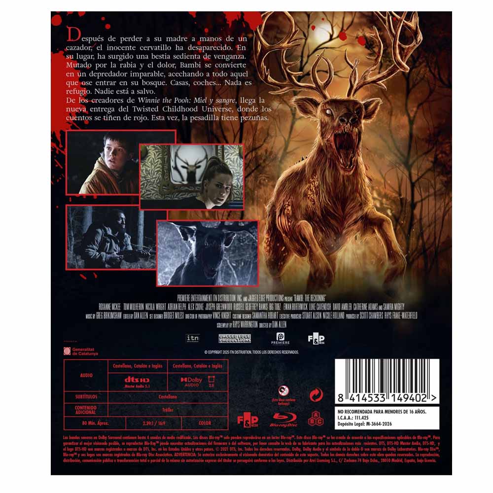 Bambi: La Venganza Blu-Ray