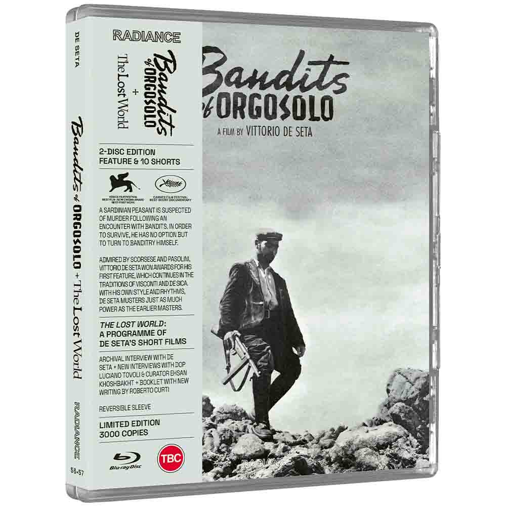 Bandits of Orgosolo + The Lost World (Limited Edition) Blu-Ray Radiance Films