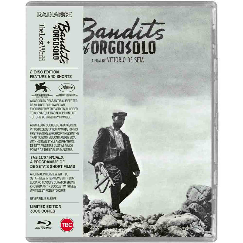 Bandits of Orgosolo + The Lost World (Limited Edition) Blu-Ray Radiance Films