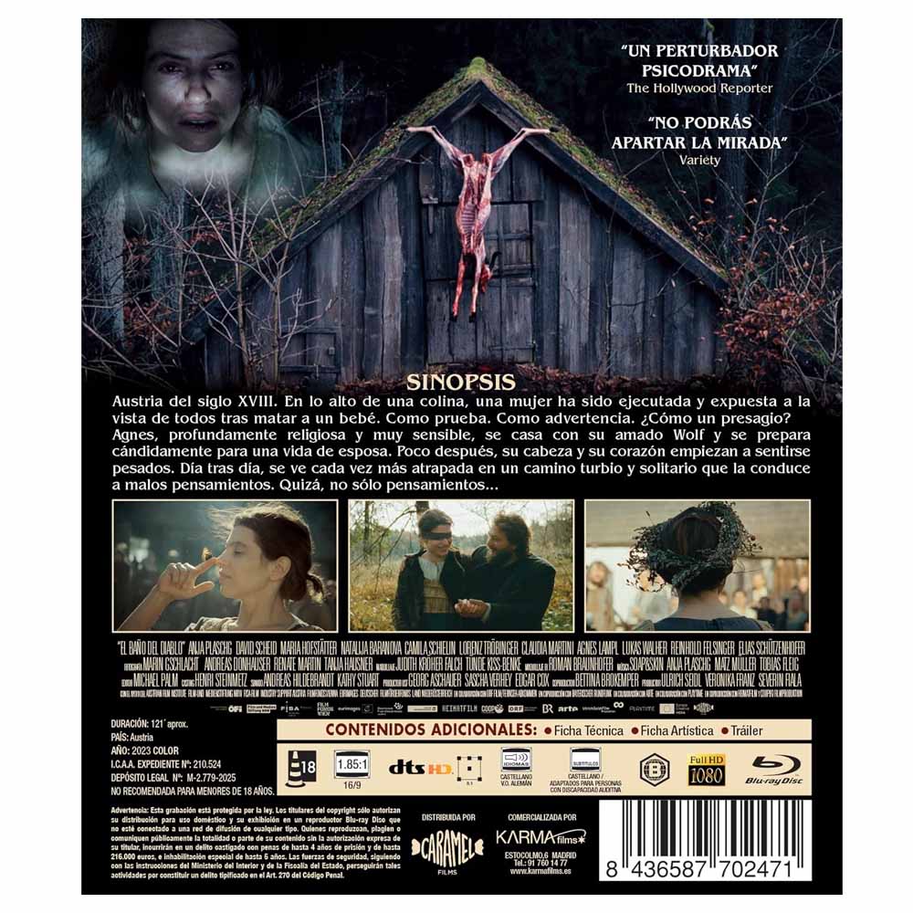 El Baño del Diablo Blu-Ray