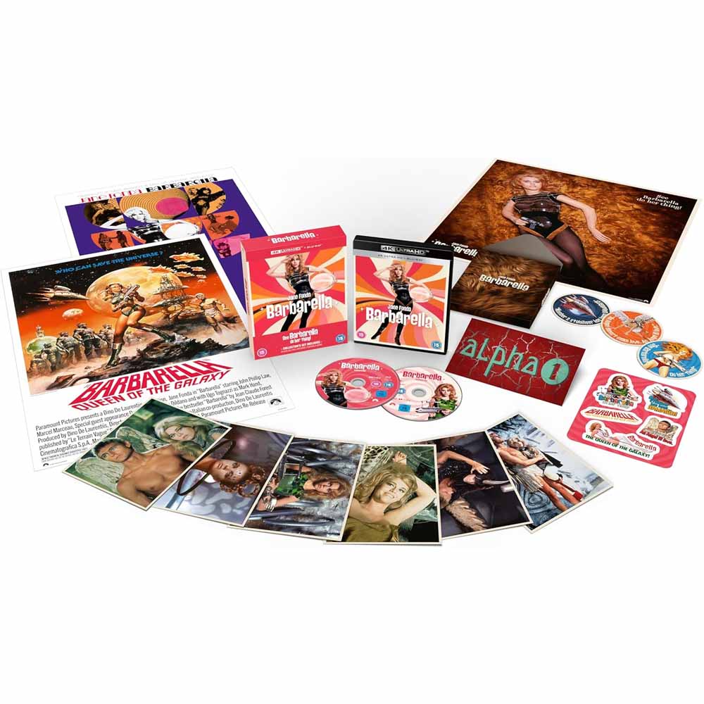 
  
  Barbarella (Limited Collector's Edition) 4K UHD + Blu-Ray (UK Import)
  
