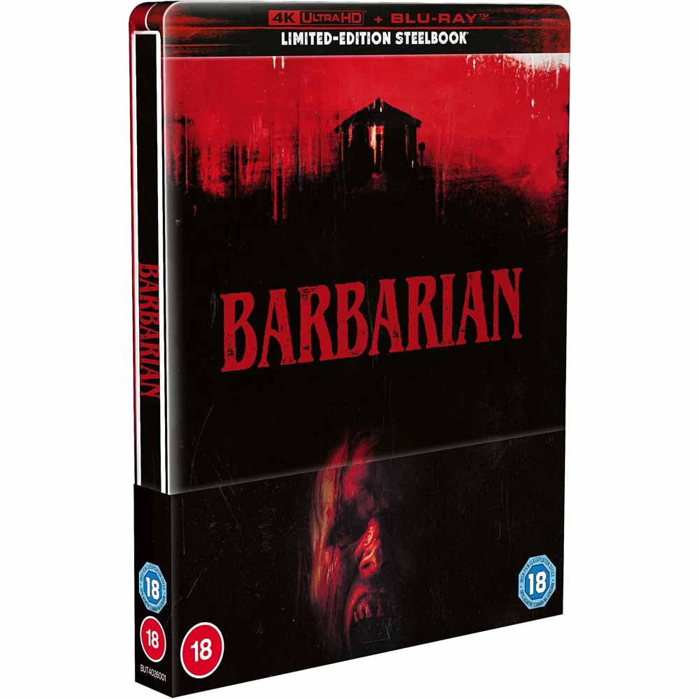 
  
  Barbarian (Steelbook) 4K UHD + Blu-Ray (UK Import)
  
