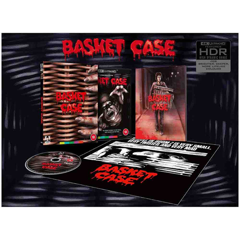 Basket Case 4K UHD Blu-Ray Arrow Video