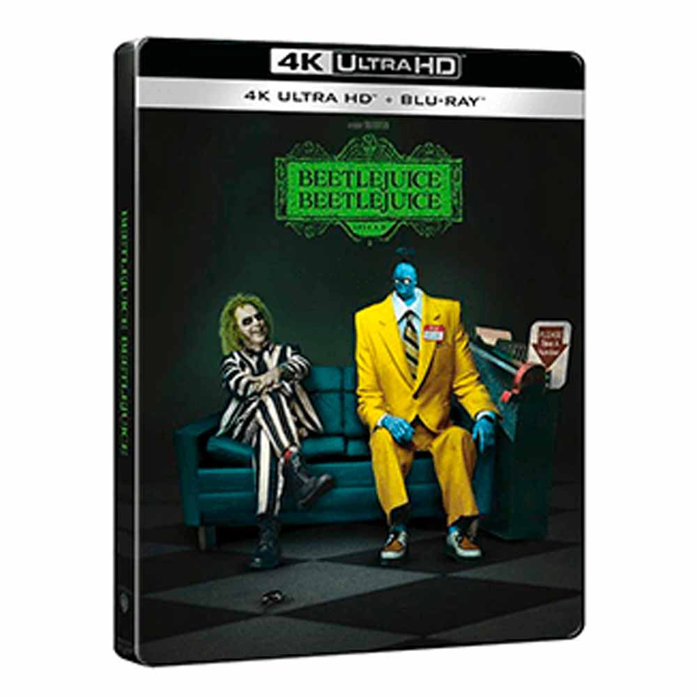 
  
  Beetlejuice Beetlejuice - Steelbook 4K UHD + Blu-Ray (UK Import)
  
