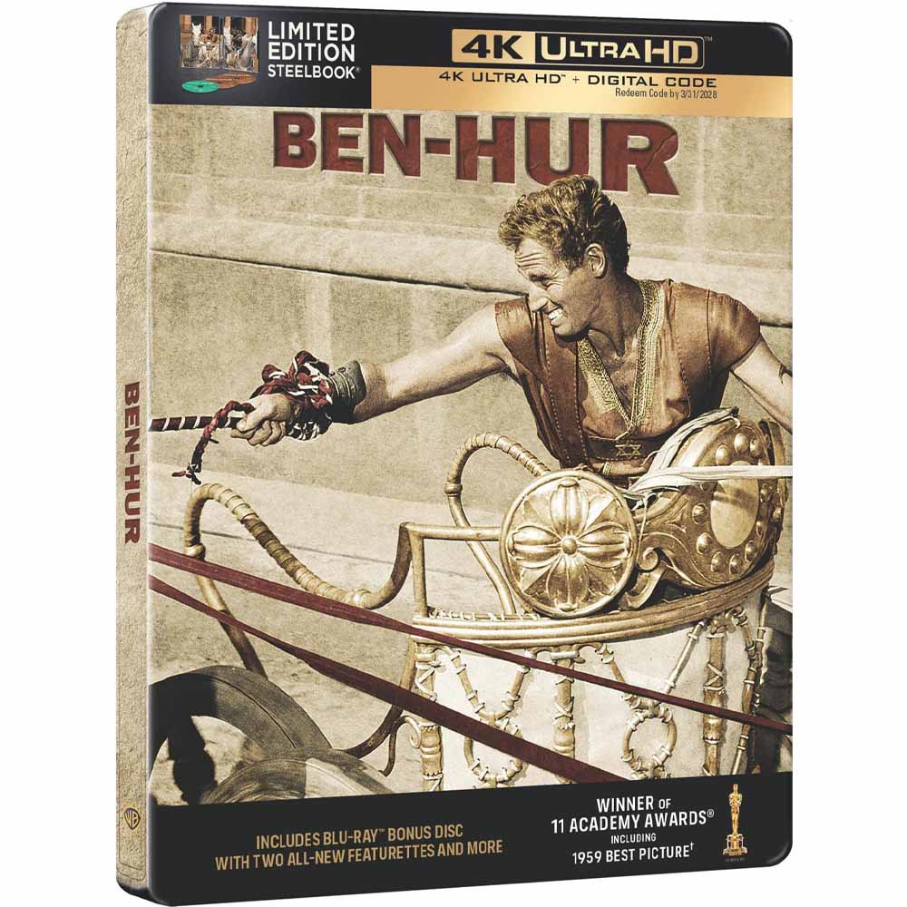 Ben-Hur (Steelbook) 4K UHD (US Import)