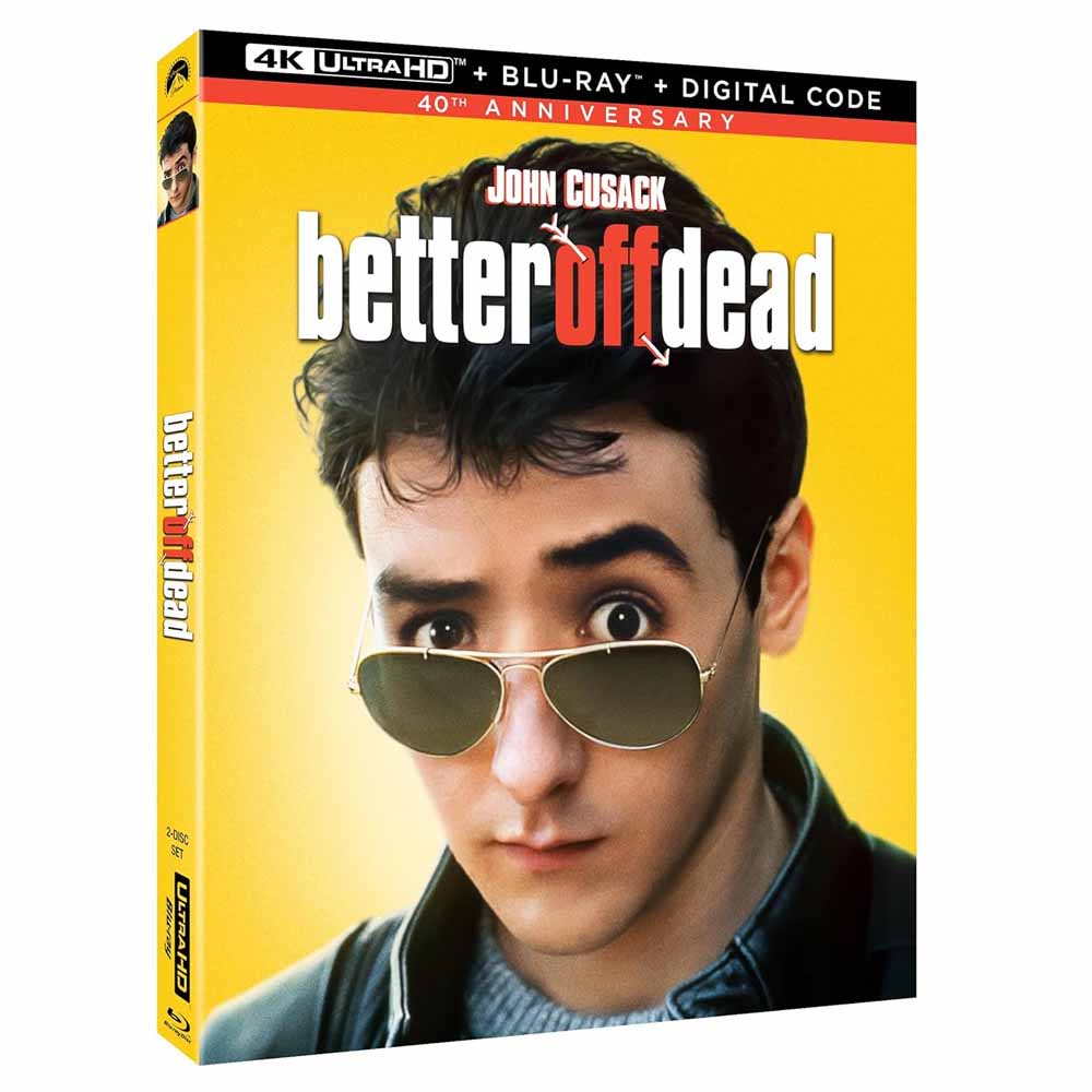 
  
  Better Off Dead (40th Anniversary) 4K UHD + Slipcover (US Import)
  
