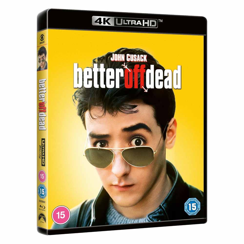 
  
  Better Off Dead (40th Anniversary) 4K UHD + Slipcover (UK Import)
  
