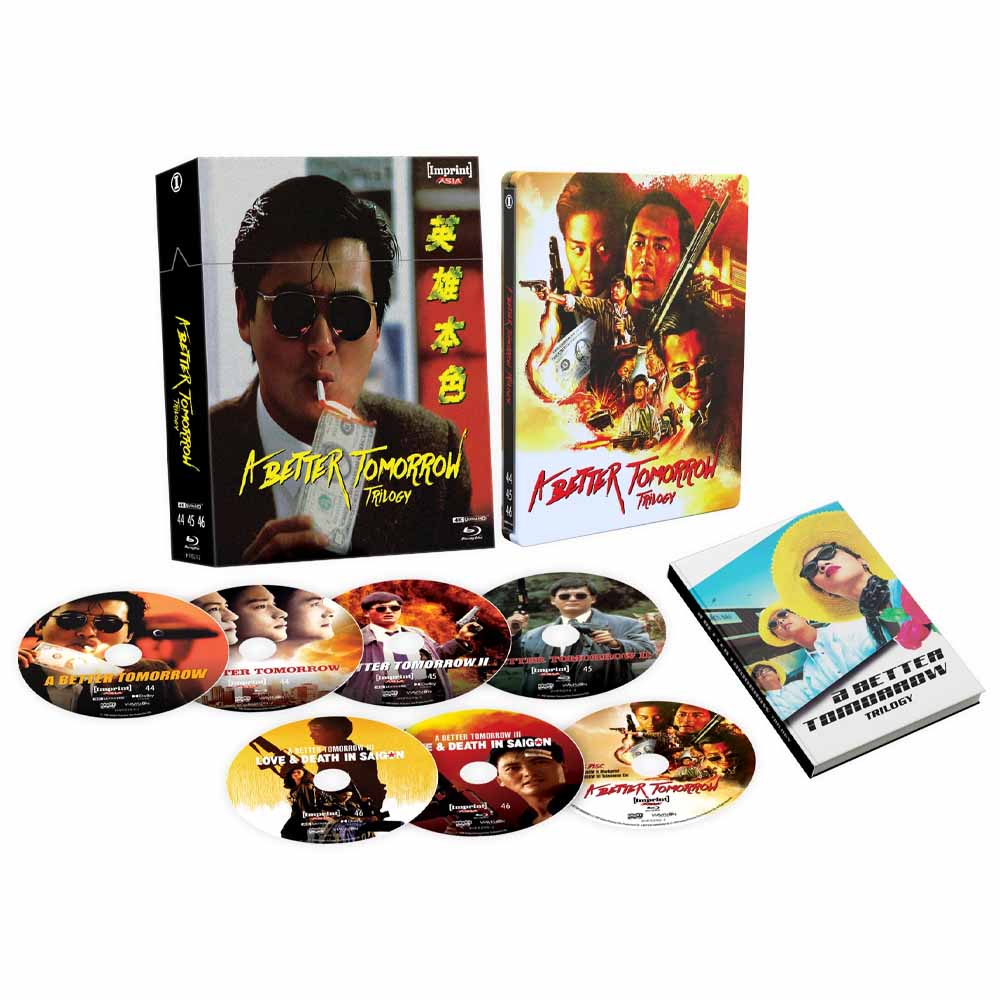 A Better Tomorrow Trilogy (Limited Edition Hardbox) 4K UHD + Blu-Ray Box Set (Australia Import) Imprint