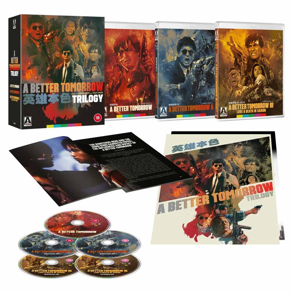 
  
  A Better Tomorrow Trilogy (Limited Edition) Blu-Ray Box Set (UK Import)
  
