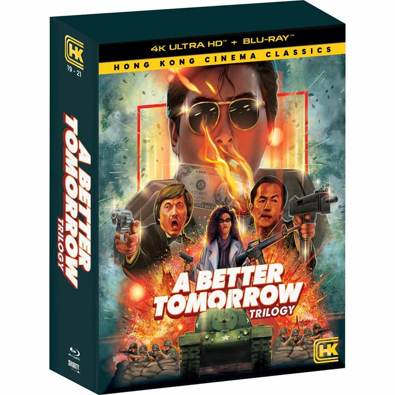 A Better Tomorrow Trilogy 4K UHD + Blu-Ray Box Set (US Import) Shout Factory
