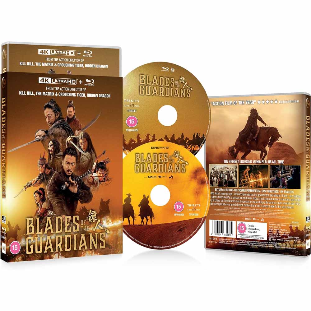 Blades of the Guardians (+ Slipcover) 4K UHD + Blu-Ray (UK Import) Cine Asia