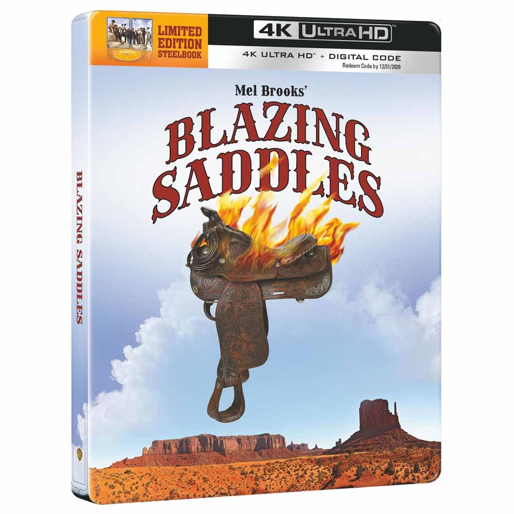 
  
  Blazing Saddles Limited Ed. Steelbook 4K UHD + Blu-Ray (US Import)
  
