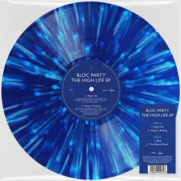 
  
  Bloc Party – High Life EP - RSD 2024 (Splatter) LP Vinyl
  
