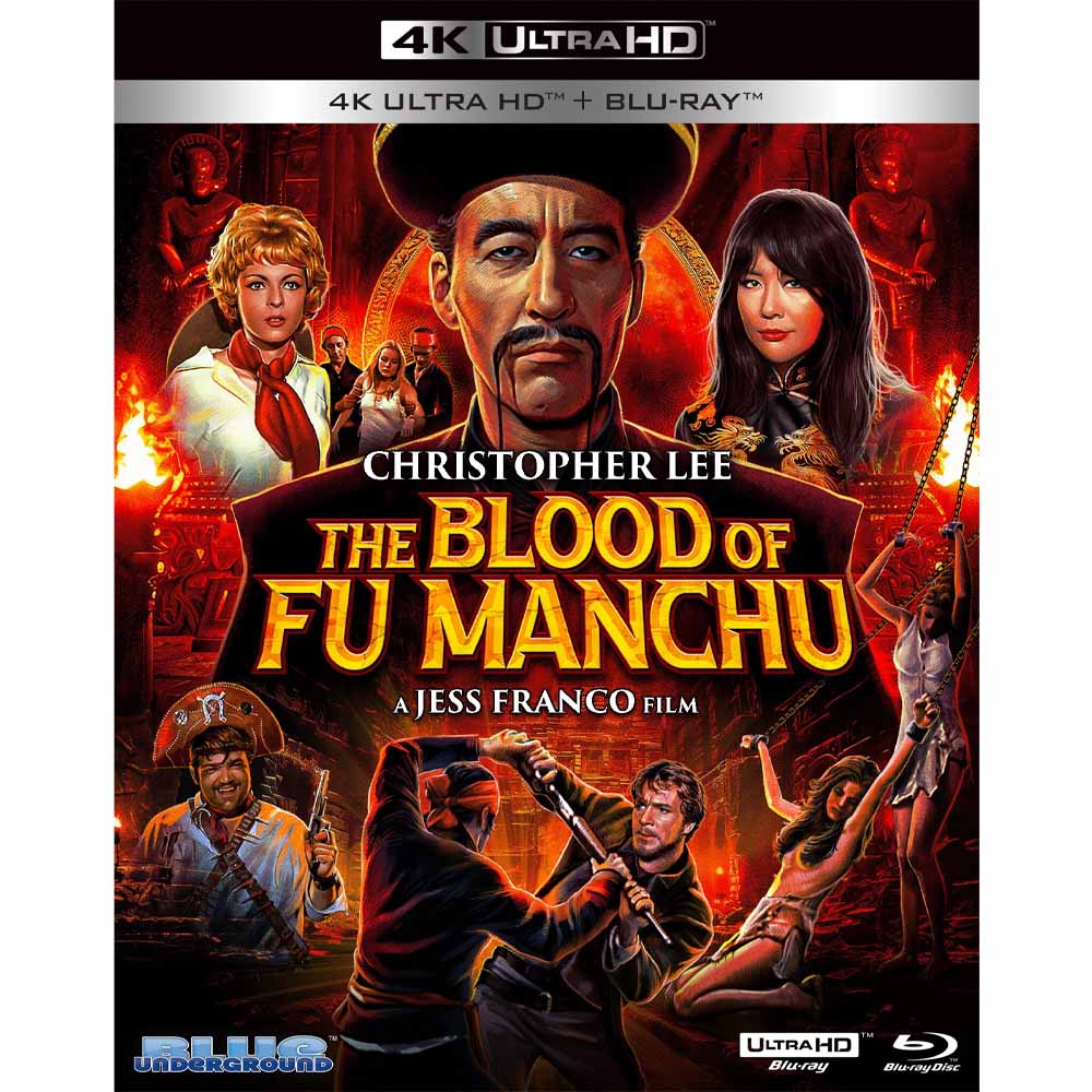The Blood of Fu Manchu (Limited Edition) 4K UHD + Blu-Ray (US Import) Blue Underground