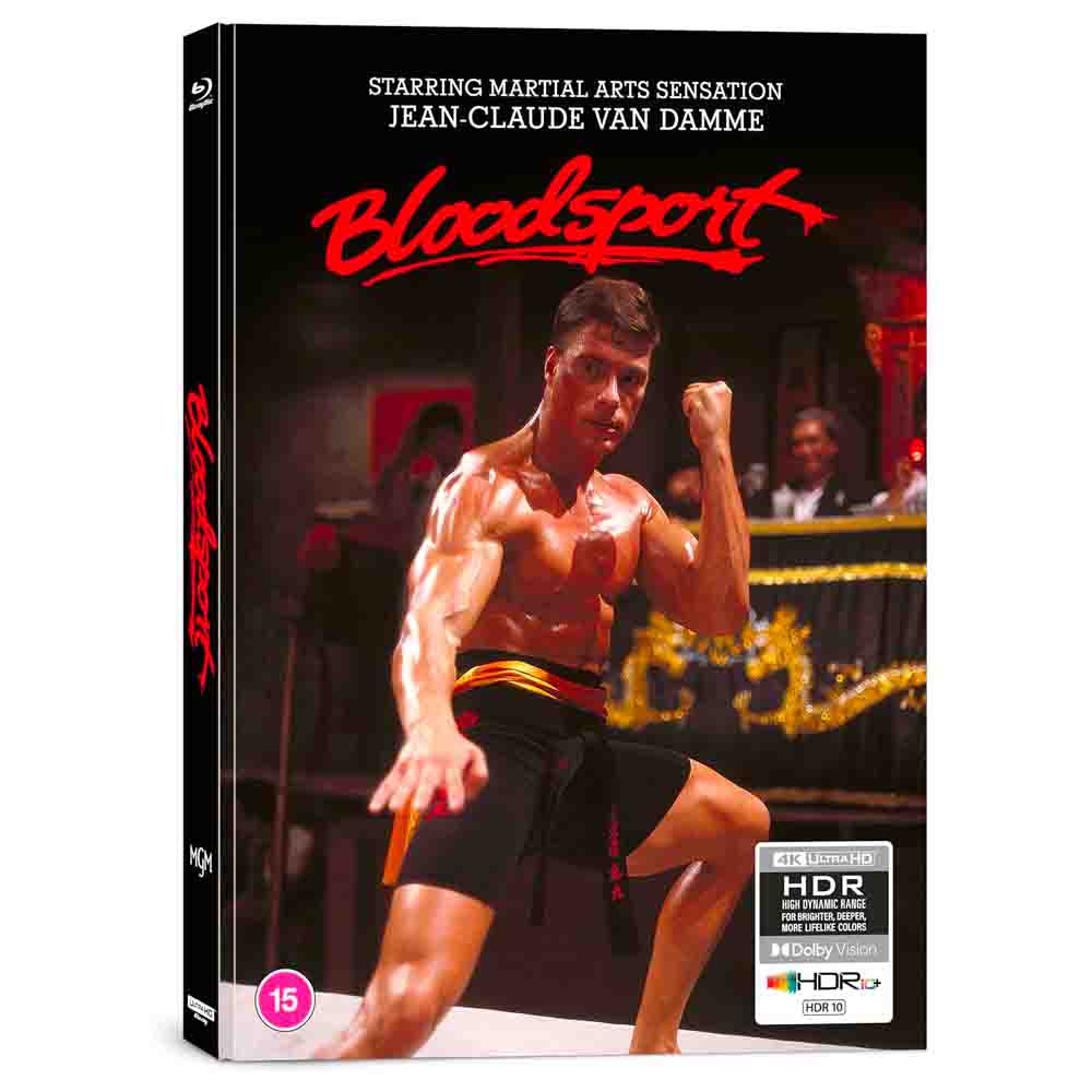 
  
  Bloodsport Limited Edition Mediabook (Artwork A) (UK) 4K UHD + Blu-Ray
  
