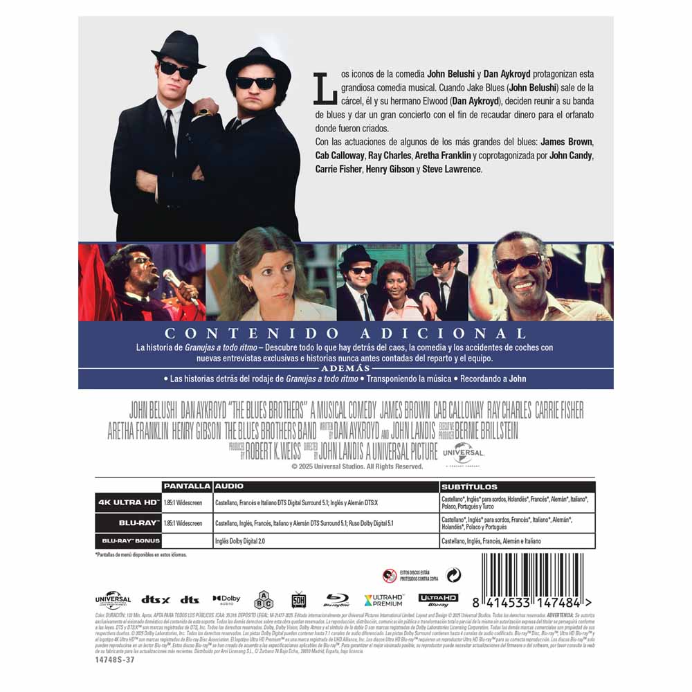 Granujas a Todo Ritmo - Edición Metálica 4K UHD + Blu-Ray