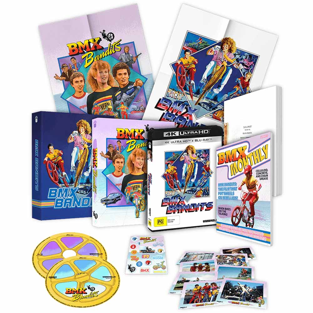 BMX Bandits (Collector's Edition) 4K UHD + Blu-Ray (Australia Import) Umbrella