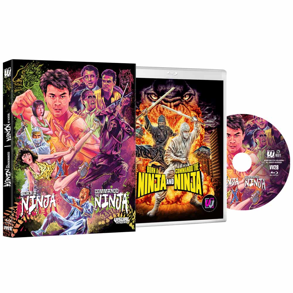 Born a Ninja / Commando the Ninja (Collector's Edition) Blu-Ray (US Import) Visual Vengeance