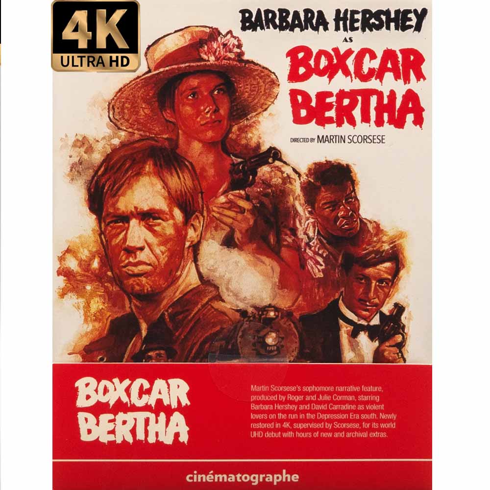 
  
  Boxcar Bertha (+Slipcase) 4K UHD + Blu-Ray (US Import)
  
