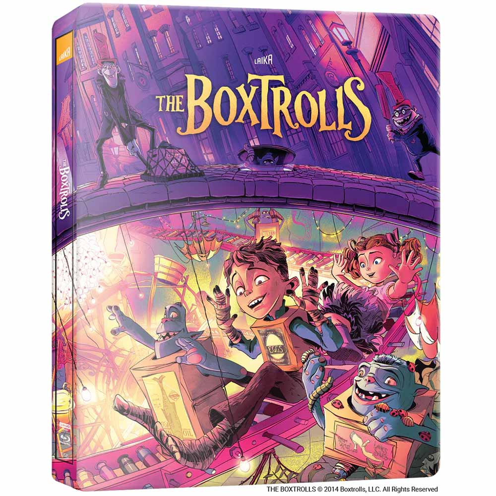 
  
  The Boxtrolls (Limited Edition Steelbook) 4K UHD + Blu-Ray (UK Import)
  
