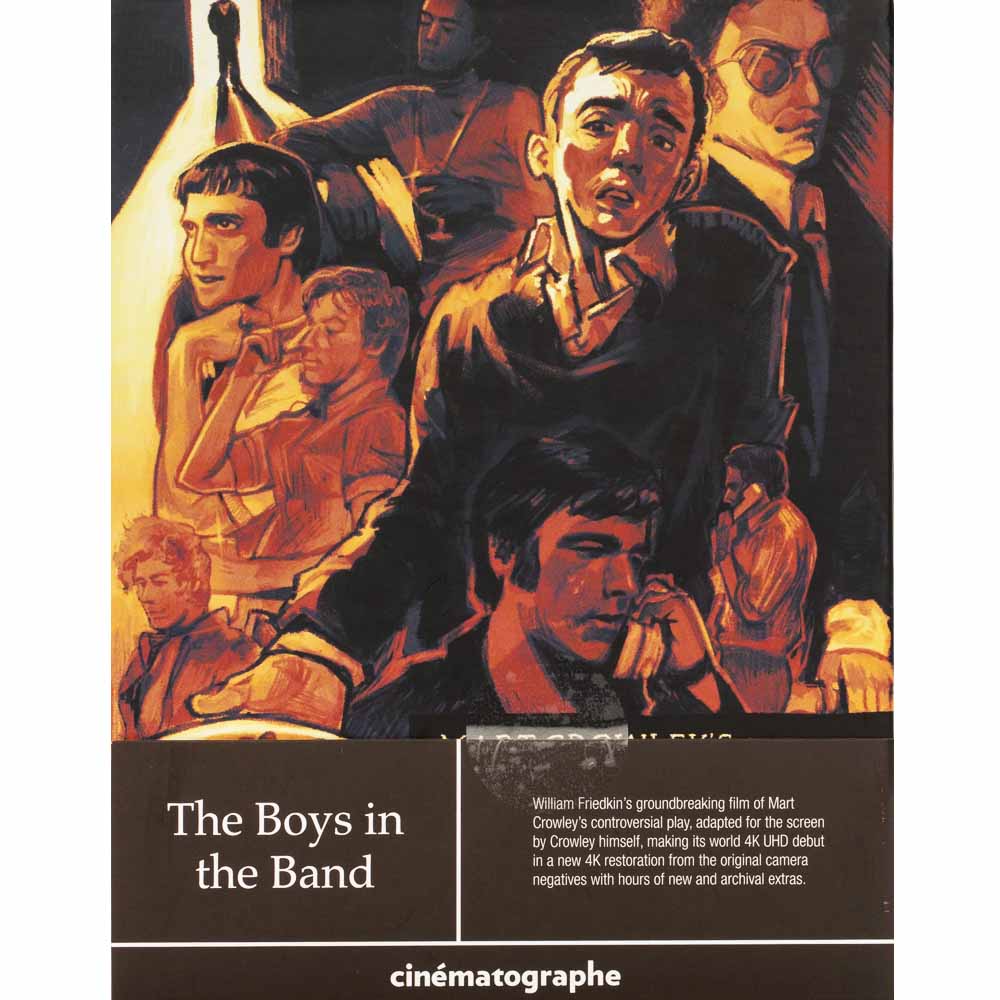 
  
  The Boys in the Band (+ Slipcase) 4K UHD + Blu-Ray (US Import)
  
