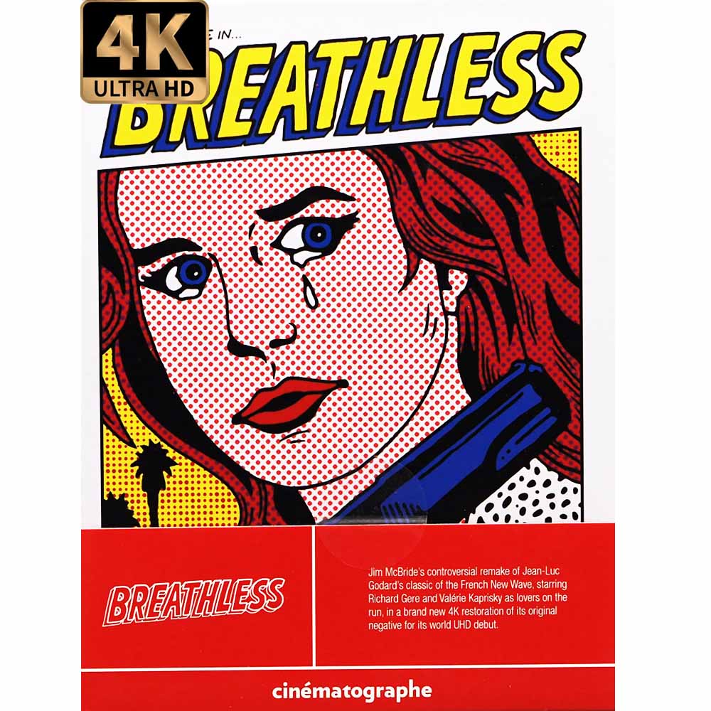 Breathless (+ Slipcase) 4K UHD + Blu-Ray (US Import) Vinegar Syndrome
