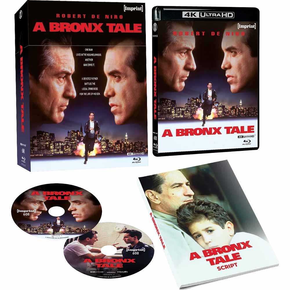 
  
  A Bronx Tale (Limited Edition Hardbox) 4K UHD + Blu-Ray (Australia Import)
  
