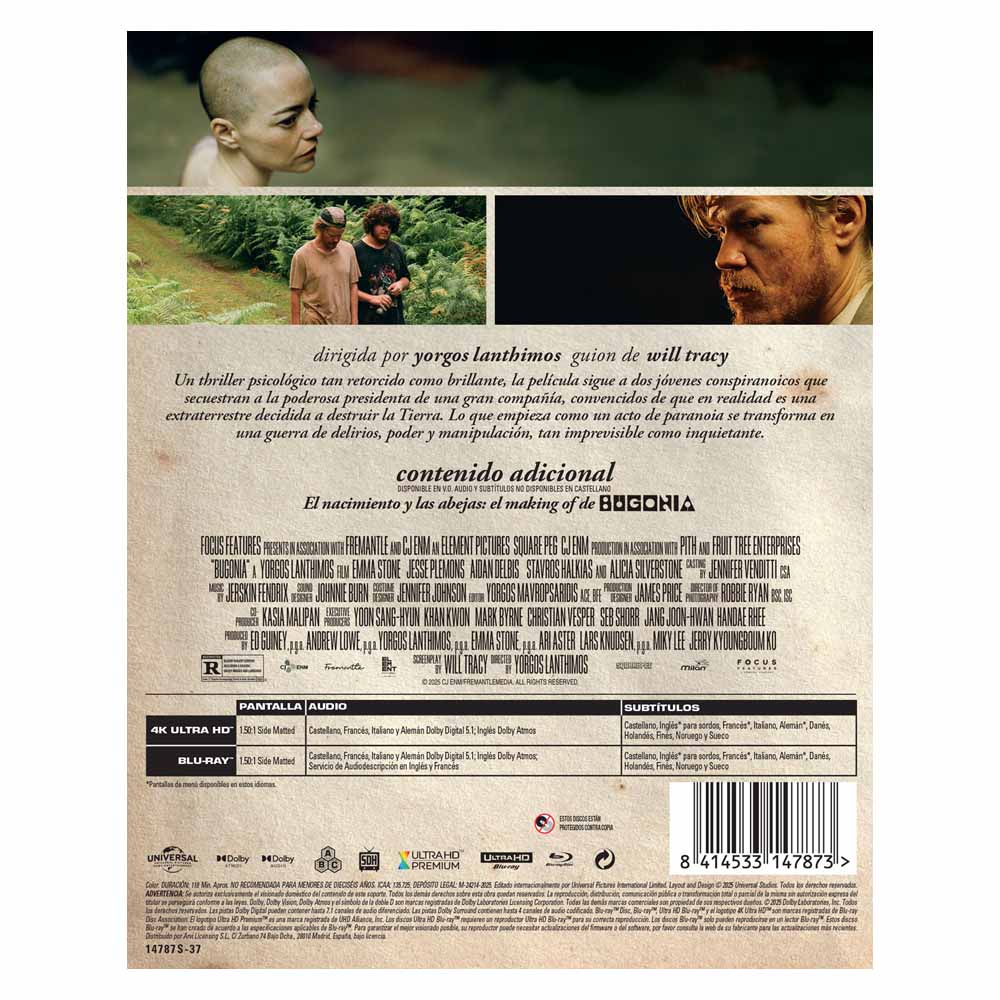 Bugonia - Edición Metálica 4K UHD + Blu-Ray