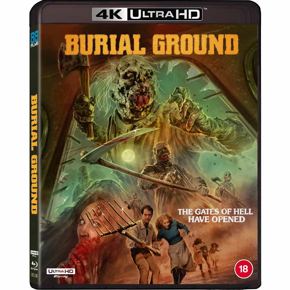 
  
  Burial Ground 4K UHD + Blu-Ray (UK Import)
  
