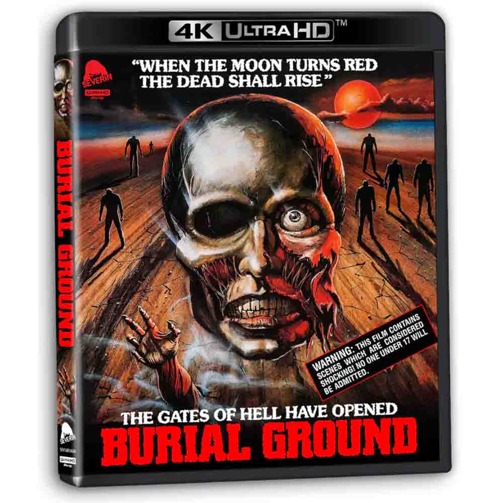 Burial Ground (2-Disc w/Slipcover) 4K UHD + Blu-Ray (US Import) Severin Films