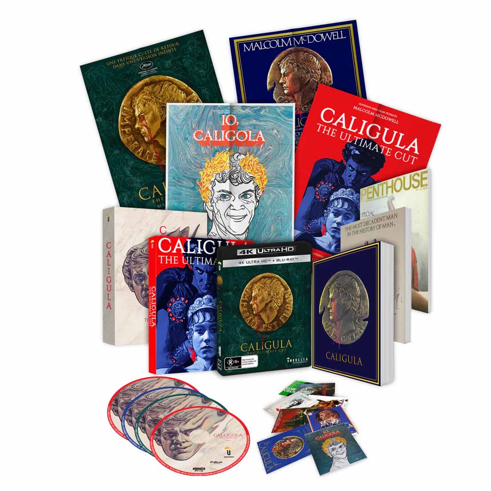 
  
  Caligula (Absolute Power Coll. Edition) 4K UHD + Blu-Ray Box Set (Australia Import)
  
