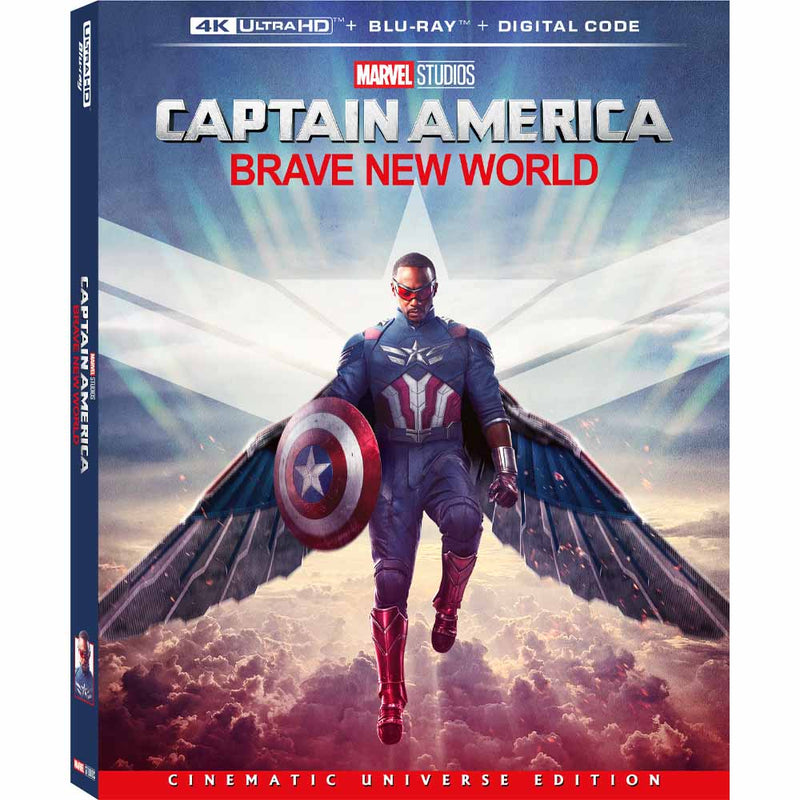 Captain America: Brave New World 4K UHD + Blu-Ray (US Import)